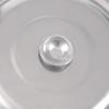 8L/8.5 Qt Stainless Steel Storage Bucket Milk Round Pail Compost Bucket with Lid and Handle for Various Large Events