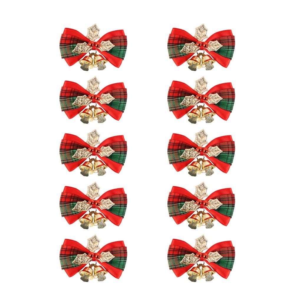Christmas Decorations Christmas Tree Bows Holiday Ornaments High-quality Cloth