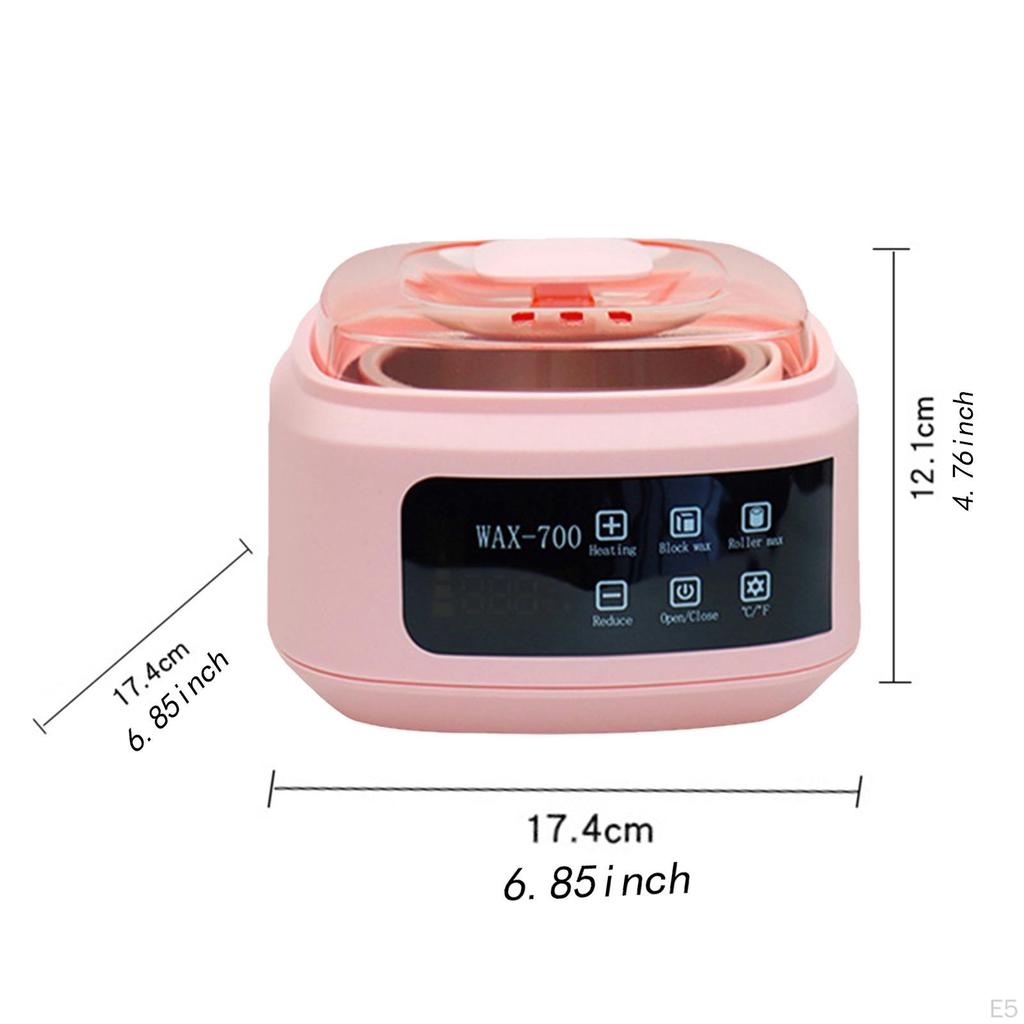 Electric Heater Machine for Women Men Hair Removal Adjustable Temperature