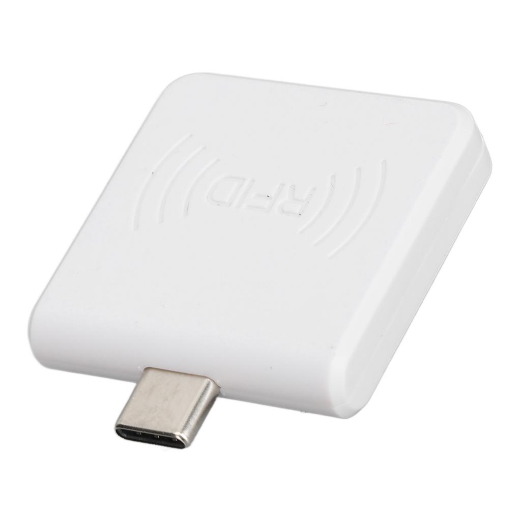 Radio Frequency Identification Card Reader 13.56Mhz Type C IC Card Reader Contactless Mobile Phone Card Reader for