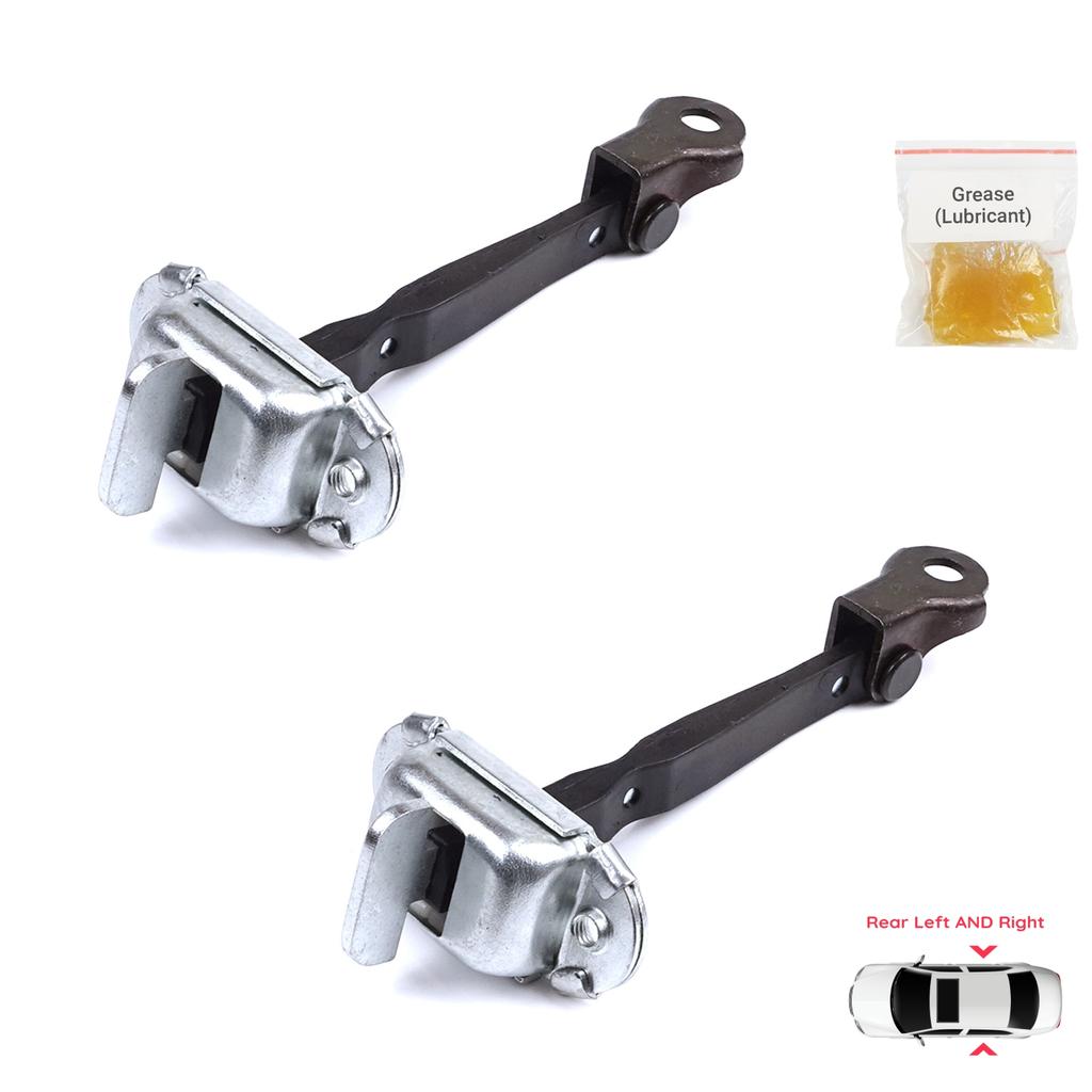 BDP1355-1 2 Pieces Rear Door Hinge Brake Stop Check Strap Limiter for Toyota Hilux MK7 N1 N2 N3 Fortuner MK1 N5 N6 2004-2015 686300K011