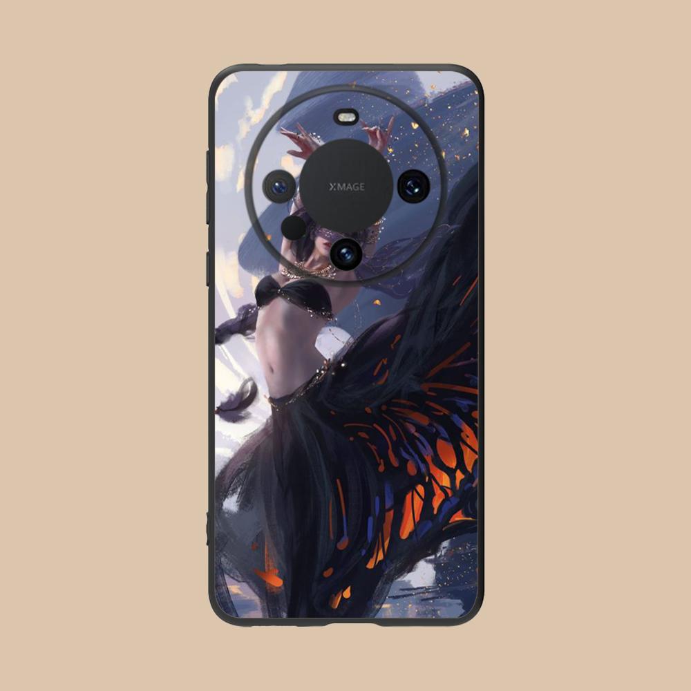 Anime Ghostblade Mobile Phone Case for Huawei Mate 60 50 40 30 20 10 Pro Plus Lite E 5G Colorful Printing Cover Cellphones Cover
