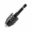 1* - Keyless Drill Bit Chuck Adapter With 1/4 Hex Shank For Impact Driver NEW