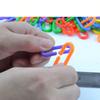Sugar Glider Climbing Rope Swing DIY Pet Climbing Rope Sugar Glider Gliding Training Supplies Plastic Chain Link Bird Toys