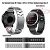 22 26mm Rychloupínací Titanový Kovový Řemínek na Hodinky pro Garmin Fenix 7X/7 Solar/6X/6 Pro/5 Plus/epix Gen2/Instinct 1/2 Řemínek