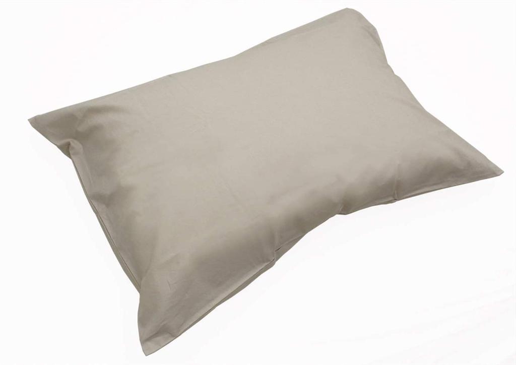 Danfill Fiber Pillow with Premium Satin Pillow Cover, White, Standard Size (JPA221-AKF01G)