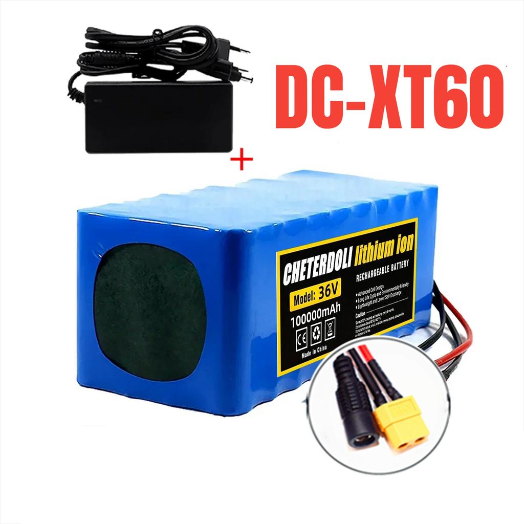 10S4P 36V 100000mAh Electric Scooter Lithium Battery 18650 Battery Pack 36V 100Ah Electric Scooter Electric Scooter Battery 36v