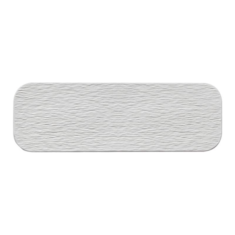 Rectangular Black & White Ceramic Sushi and Dessert Plate