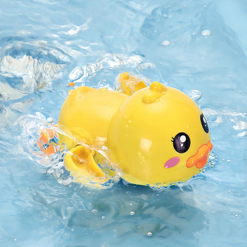 Bath Time Children's Water Play Toy Small Dolphin Water Toy, Bathtub Toy Little Duck And Little Turtle, Suitable For Boys And Girls