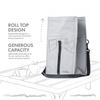 GRANDTIES Insulated Lunch Bag for Women, Men, Adults, and Teens - Roll-Top Leakproof Meal Prep Lunch Box Container, Reusable Snack Bag, Travel