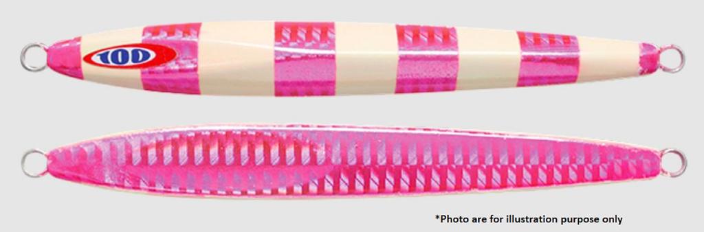 Jackall Metal Jig Anchovy Type 2 Slow Slide 80 grams P Glow (0103)