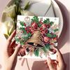 5D DIY Diamond Art Painting Greeting Card Set Christmas Halloween Greetings Wishes For Family And Friends Handmade Gifts 6 Sets