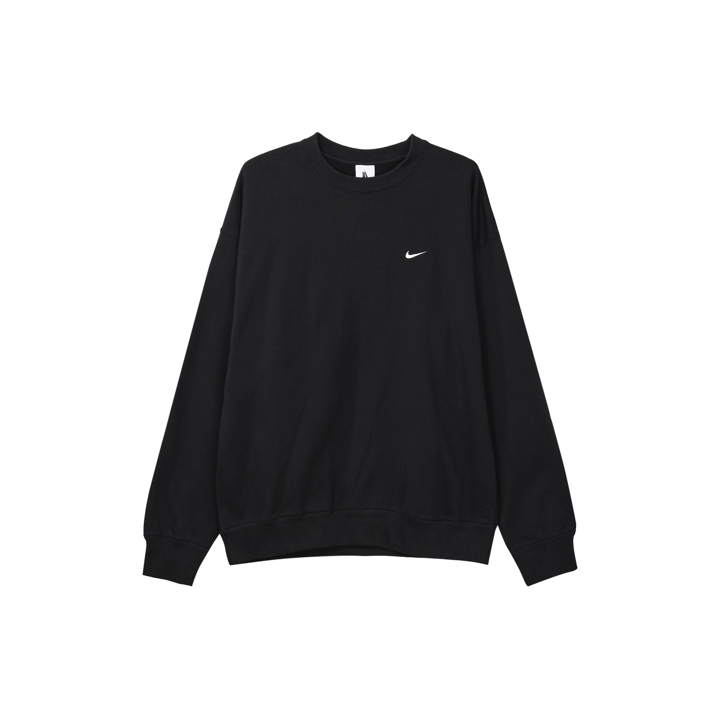 Толстовки Nike Мужские Черные С Круглым Вырезом Умеренные Другие DX0812-010 S