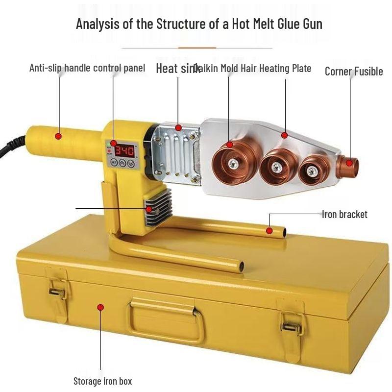 Constant Temp PPR Heat Welder for Water Pipe and Hydropower Household Engineering