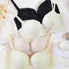 Retro Lace Underwire-Free Bra: Breathable, Comfortable, Summer Style for Small Chest, Thin Cup