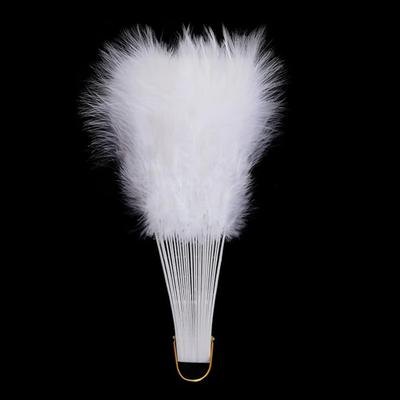 20s Vintage Feather Fan Flapper Dance Roaring Gatsby Burlesque Handheld Marabou Feather Fan Flapper Accessories