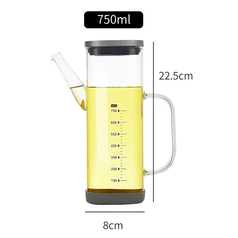 High Borosilicate Glass Oil & Vinegar Dispenser