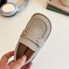 2025 Spring/Autumn Kids' Soft Leather Loafers - Versatile, Comfortable Shoes for Boys and Girls