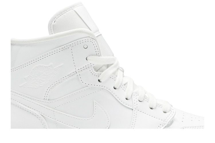 Jordan 1 Mid Triple White (Damen)