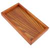 Rectangle Wooden Tea Tray Serving Table Plate Snacks Food Storage Dish for Hotel Home
