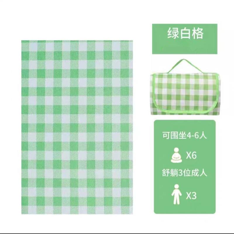

Mat Outdoor Portable Spring outing Mat Mat Non-woven Moisture-proof Mat Thickened Camping Waterproof Beach Mat 150*100