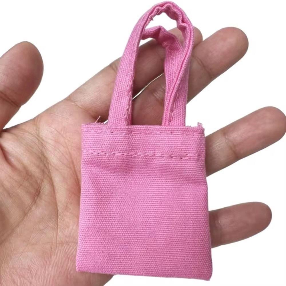 Changing Dressing Doll Handbag Handmand Miniature Doll Bag Doll Canvas Bag  Children's Gift