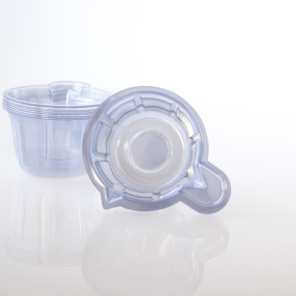 Vaso de Muestreo Desechable de Plástico Grueso de 40 ml para Pintura, Orina, Pruebas y Más