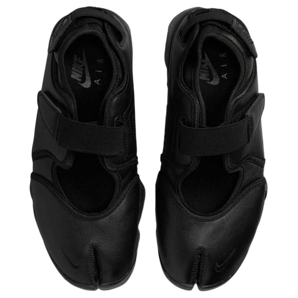 New Nike Air Rift Leather Triple Black Women's HM5737-002