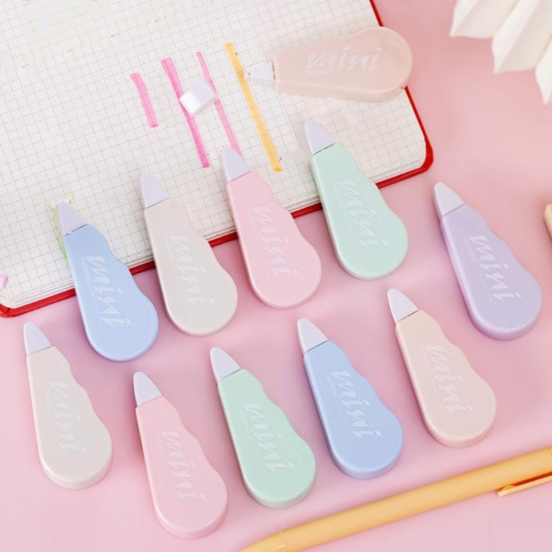 6-teiliges nachfüllbares Korrekturband, weißes Korrekturband, insgesamt 24 m, zum Basteln, Notieren, Kartenmachen, Scrapbooking