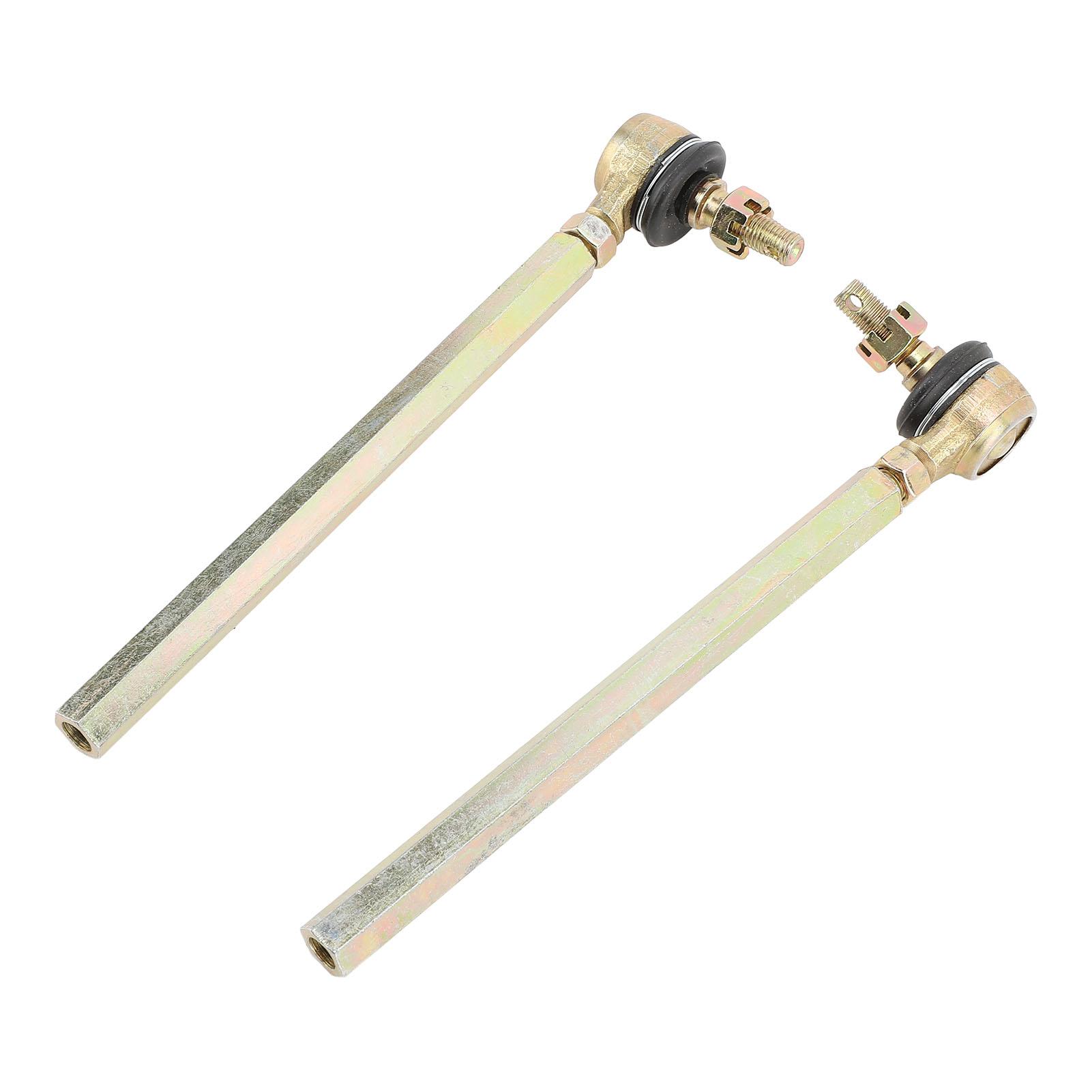 

Pair of 190mm Steering Shaft Tie Rod with Ball Joint Metal Universal Fit for 50cc to 250cc ATV Kart Quad Bike