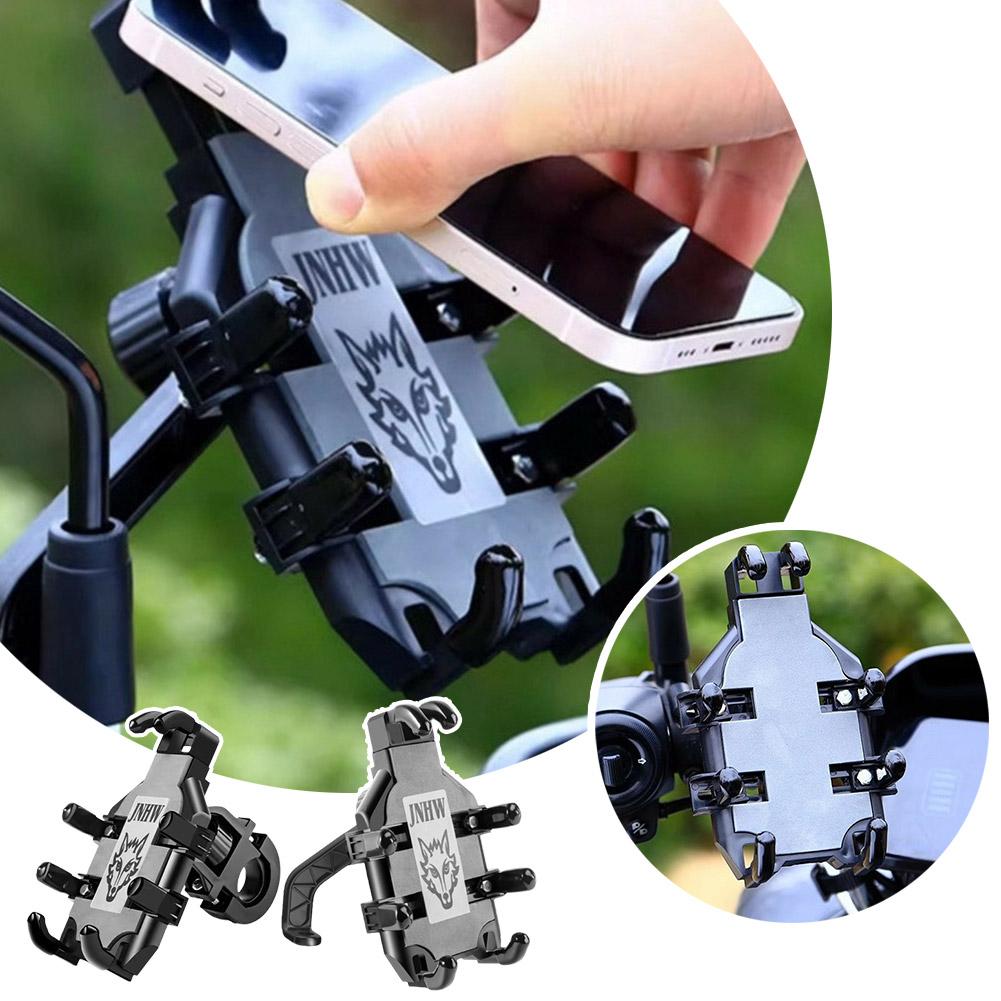 Universal Upgraded Eight Claws Mobile Phone Holder for Motorcycle Scooter ATV Bicycle E-bike Cell Phone Bracket