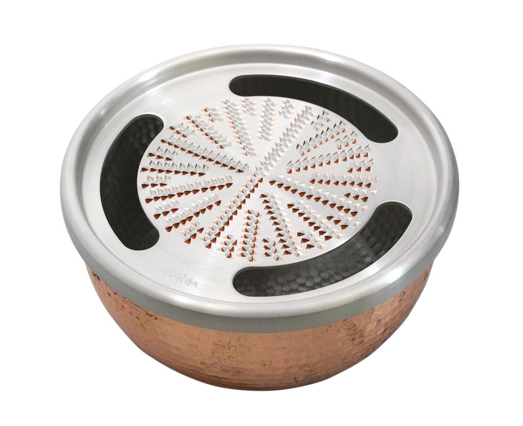 Shinkodo Pure Copper Made in 15cm Gift Wrapping Available Grater, Japan, (Copperware),