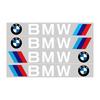Adesivo per Auto 2025 Caldo 4 Pezzi Adesivo Decorazione Maniglia Portiera Auto Decalcomania Tergicristallo Accessori Auto Per BMW M Power Performance M3 M5 X1 X3