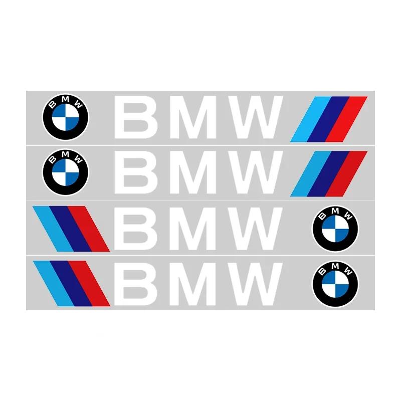 Adesivo per Auto 2025 Caldo 4 Pezzi Adesivo Decorazione Maniglia Portiera Auto Decalcomania Tergicristallo Accessori Auto Per BMW M Power Performance M3 M5 X1 X3