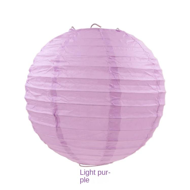 4/6/8/10/12/14/16inch Chinese Paper Ball Lampion Hanging White Wedding Decoration Paper Lanterns Lampshade Birthday Party Decor