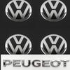 KUDFZ1 Car Wheel Center Hub Cap Stickers Accessories  For VW Golf Amarok T5 Phaeton Teramont ID3 Tiguan T-Cross Passat Magotan Arteon