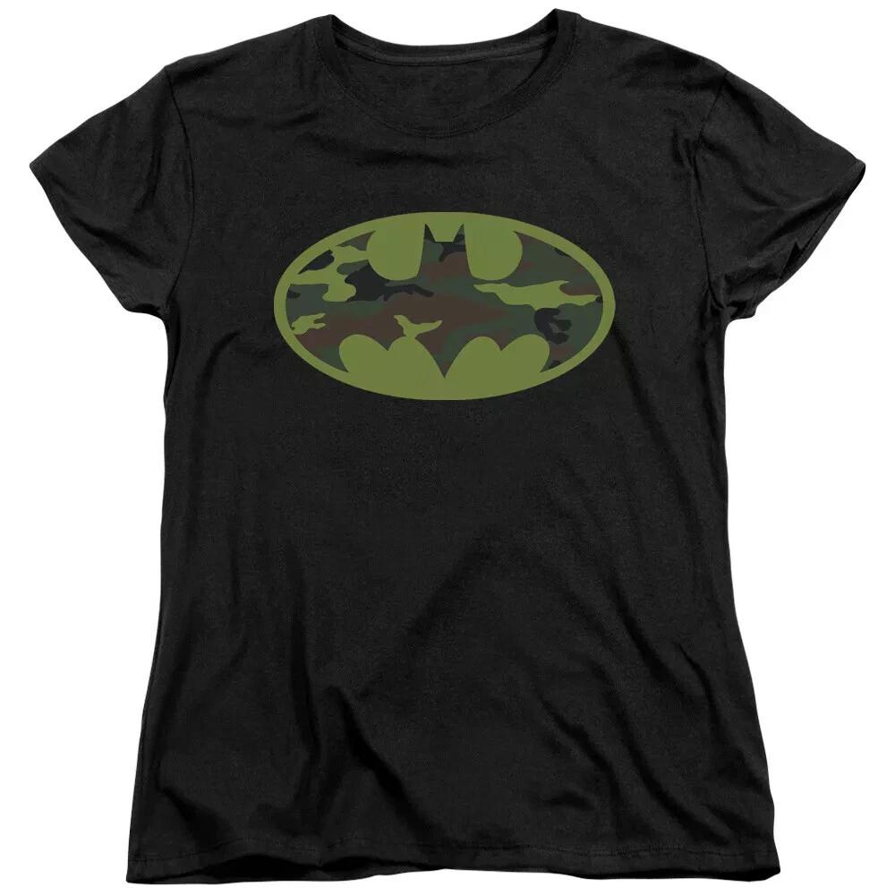 Batman  Camo Logo  Women s T-Shirt 4XL