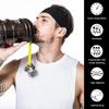 Elastic Sports Headband Sweat-absorbent Headwear Quick-drying Fitness Headband Non-slip Breathable Sweat-absorbent Belt Suitable