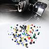 200/100Pcs Car Clips Fastener Screws Bumper Interior Decoration Auto Plastic Random Mixing Universal Plastic Auto Fastener