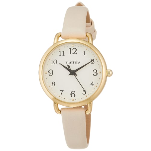 

Fieldwork Analog Watch, NF Carla, Nickel-Free Leather Strap, Women s, White, YM029-1