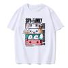 Eden Academy Japanese Anime SPY × FAMILY T-Shirt Cotton Graphic Tee Unisex Unisex Summer Streetwear