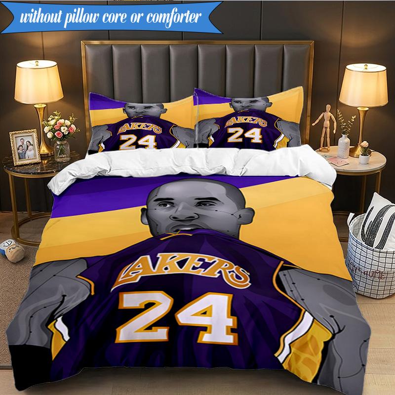 A Basketball Legend 3pcs K-pop Music Group Bedding set,Ideal for Bedroom, Dormitory,Including Duvet Cover And 2pcs Pillowcases,Fan Gifts