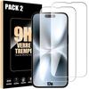 2 Tempered Glass for iPhone 17th - Scratch-Resistant 9H Transparent Protection