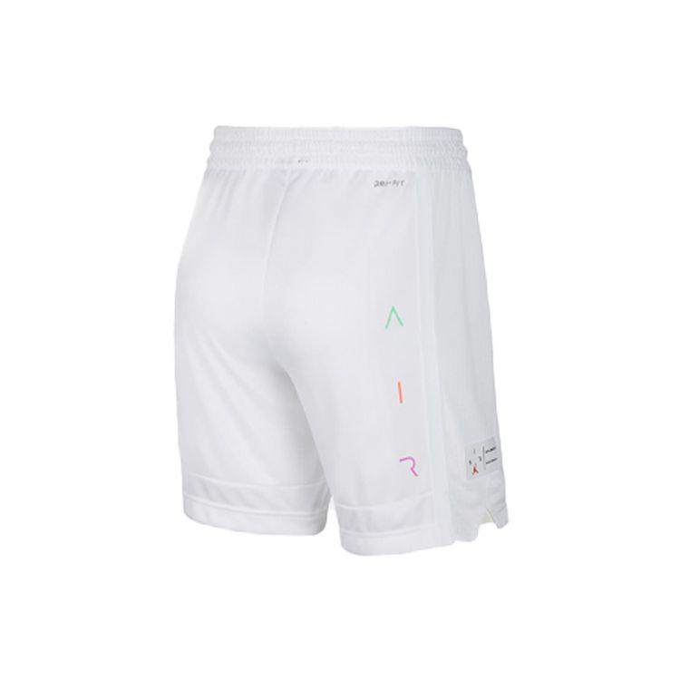 Air Jordan Dri-FIT Solid Loose Comfort Basketball Shorts Men Bottoms White CT4764-100