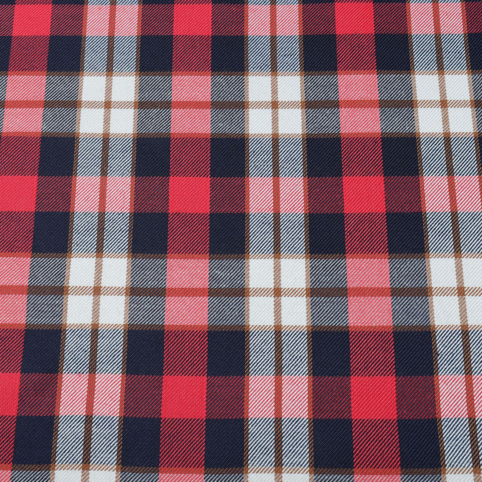 

Преппи Клетчатая Полиэстеровая Плиссированная Мини-юбка с Галстуком-бабочкой - Стиль Аниме JK Униформы розовый