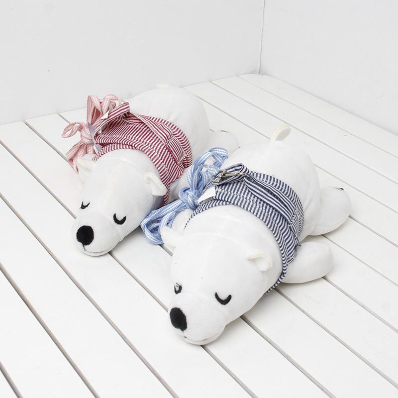 Ji Zaizai Guinea Pig Two-legged Clothes Spring and Summer Cotton Mink Hedgehog Small Pet Chest Harness Guinea Pig Out Traction Rope