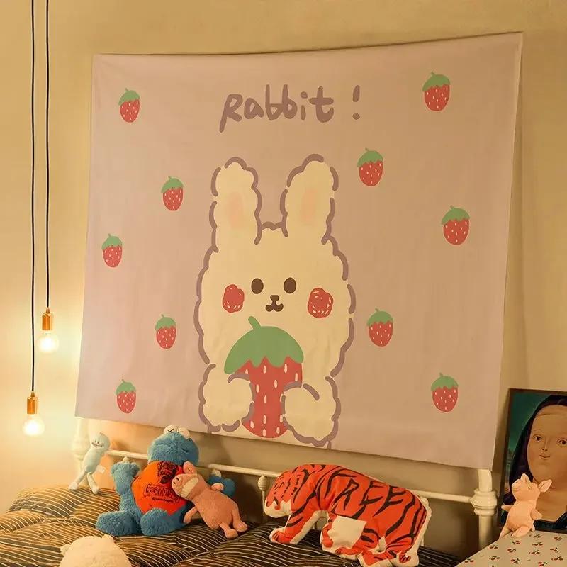 Милый маленький свежий фон ткань украшение стены дома гобелен офис гостиная гобелен — фото 10