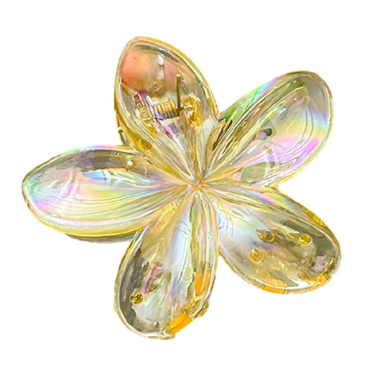 Floral Hair Clip High Ponytails Claw for Women and Girls Enhancing Your Look Fashionable Plastic Hair Accessory