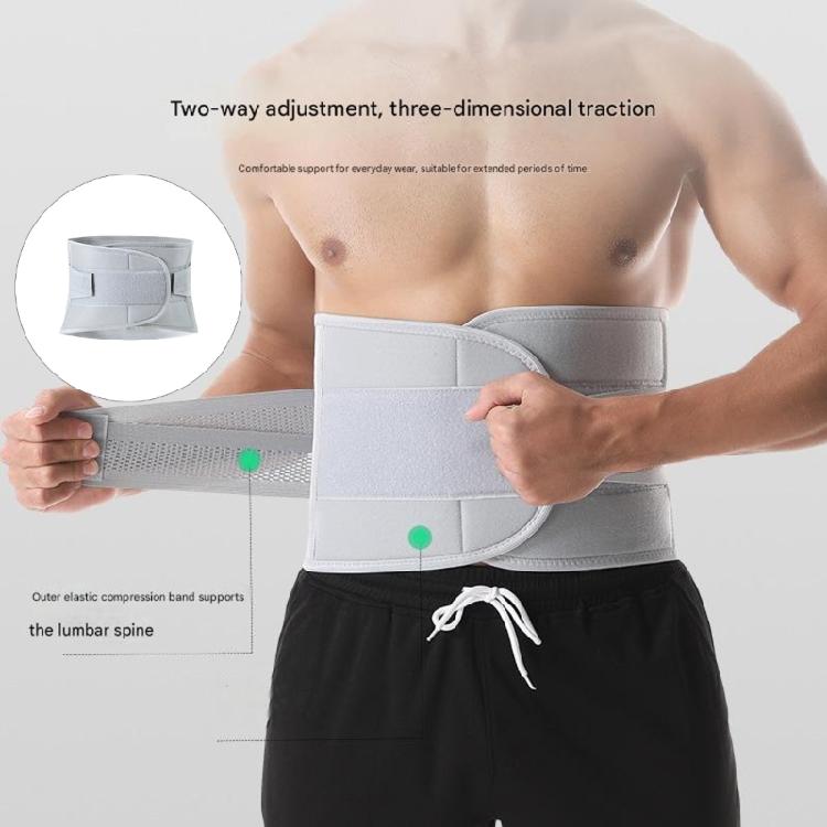 Multifunction Compressions Waist Strap With PP Reinforcement Lower Back Support Brace Breathable Waist Support
