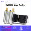 4V210-08 Solenoid Valve DC24V, Pneumatic 4V310-10 Control Valve, 4V410-15 Two-Position Five-Way Valve AC220V
